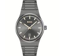 Hugo Boss Gray Stainless Steel Dress Watch