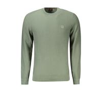 Hugo Boss Green Cotton Men Sweater - XXL