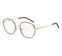 Hugo Boss Donna BOSS 1594 06J Montature da vista Metallo Oro Havana Rotonda