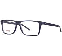 Hugo Boss HG 1088 Sunglasses, Matte Blue Horn, 57 Men's