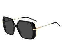 BOSS Occhiali da sole in acetato nero a strati con aste dorate - Style BOSS 1782/S2M257IR, 58329990 Nero pz.