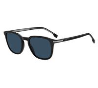 BOSS BOSS1845/S 807/KU, Nero, ECO acetate, Uomini occhiali da sole 51
