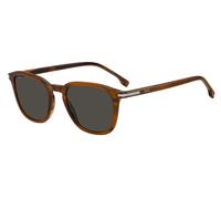BOSS BOSS1845/S EX4/IR, Marrone, ECO acetate, Uomini occhiali da sole 51