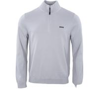 HUGO BOSS Maglia Momentum-X con 1/4 di zip, grigio chiaro