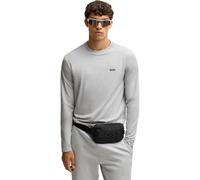 HUGO BOSS Maglia Tee lunga, grigio chiaro