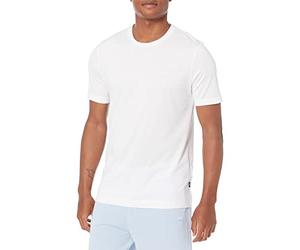 Hugo Boss - Maglietta da Uomo con Logo Piccolo, in Cotone, Basic White, M