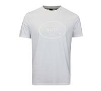 HUGO BOSS Maglietta Logo Heritage, bianco