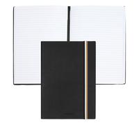 Hugo Boss Notizbuch Iconic A5 (Liniert, nero), Nero / puro piacere, A5
