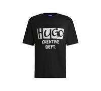 HUGO BOSS Nugocrea T Shirt, Nero, M Uomo