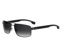 Hugo Boss Uomo BOSS 1035/S 003/9O Occhiali da sole Metallo Nero-opaco Grigio Squadrata Sfumato