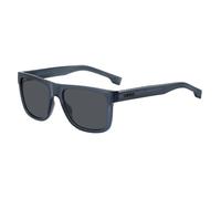 HUGO BOSS Occhiali da Sole BOSS 1647/S PJP BLUE 55/18/145 Uomo