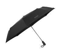 HUGO BOSS ombrello Double B Pocket Umbrella Black & Gun nero