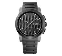 HUGO BOSS Orologio 1513089 Neo Chrono Uomo Cronografo Silicone Nero Bracciale