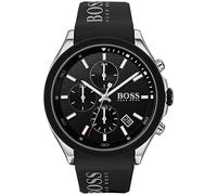 Hugo Boss Orologio Cronografo Velocity 1513716 Silicone Nero Quarzo