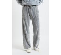 HUGO BOSS Pantalone Jogging Uomo Fondo Ampio Elastico in Vita e Logo a Rilievo Modello 6702 - Grigio / M