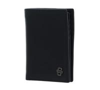 HUGO BOSS Pelle porta carte di credito Double B Card Case Saffiano Black nero