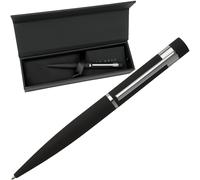 HUGO BOSS - Penna A Sfera - Sportiva - Nera - Superficie Antiscivolo - NUOVA