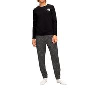 HUGO BOSS Pigiama in Cotone Con Loghi Mescolati 50479316 Colore Nero