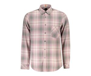 Hugo Boss Pink Cotton Men Shirt - XS