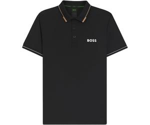HUGO BOSS Polo Paul Pro, nero/bianco/beige