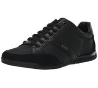 Hugo Boss - Scarpe da Ginnastica da Uomo Saturn Profile Low Top, Nero, 45 EU