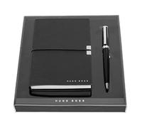 Hugo Boss Set penna a sfera Gear Icon e A6 blocco note Elegance Storyline in confezione regalo HPBM252A