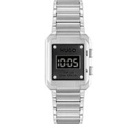 Hugo Boss Silver Stainless Steel Digital Watch