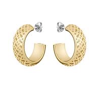 Hugo boss Stylish gold-plated hoop Orecchini 1580566