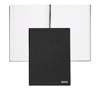 Hugo Boss Taccuino A5 Essential Storyline nero tinta unita