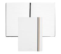 Hugo Boss Notebook A5 Iconic White Lined NUOVO