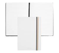 Hugo Boss Notebook A5 Iconic White Lined NUOVO
