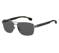Hugo Boss Uomo BOSS 1240/S KJ1/IR Occhiali da sole Metallo Canna di fucile Grigio Pilot