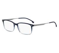 Hugo Boss Uomo Hugo Boss BOSS 1643 QEU Montature da vista Acetato Blu Squadrata