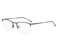 Hugo Boss Uomo HG 1291 R80 Montature da vista Acciaio Canna di Fucile opaco Squadrata