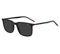 Hugo Boss Uomo HG 1344/S 807/IR Occhiali da sole Acetato Nero Grigio Squadrata Normale