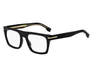 Hugo Boss Uomo Hugo Boss BOSS 1597 807 Montature da vista Plastica Nero Squadrata