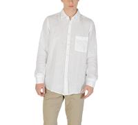 Hugo Boss White Linen Dress Shirt - IT44 | S