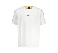 Hugo Boss White Organic Cotton Men T-Shirt - XL