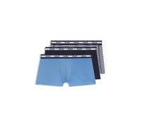 HUGO Boxer corti in cotone elasticizzato in confezione da tre - Style TRUNK TR PLANET DES, 50545668 Blu XXL