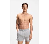 HUGO Boxer da mare ad asciugatura rapida con logo stampato in pila - Style PAOLO, 50545464 Grigio chiaro XL