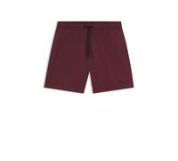 HUGO Boxer da mare con fodera interna integrale e logo a contrasto - Style HAITI, 50469312 Rosso scuro M