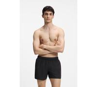 HUGO Boxer da mare con loghi ripetuti - Style TIKI, 50561111 Nero M
