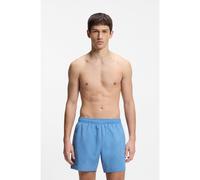 HUGO Boxer da mare con loghi scomposti all-over - Style TONAL_LOGO, 50561222 Blu M