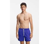 HUGO Boxer da mare con stampa del logo a contrasto - Style HAITI, 50469312 Blu L