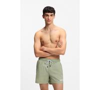 HUGO Boxer da mare con stampa del logo a contrasto - Style HAITI, 50469312 Verde M