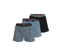 HUGO Boxer navy / blu reale / nero / bianco Uomo HUGO L