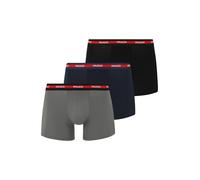 HUGO Boxer navy / grigio scuro / rosso / nero Uomo HUGO XXL navy / grigio scuro / rosso / nero