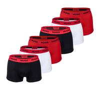 HUGO Boxer rosso / nero / bianco Uomo HUGO L rosso / nero / bianco