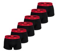 HUGO Boxer rosso / nero Uomo HUGO XL rosso / nero