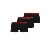 HUGO Boxer rosso / nero, Taglia XL